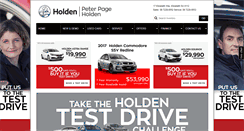 Desktop Screenshot of peterpageholden.com.au